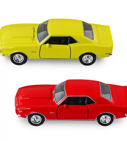 Автомодель - Chevrolet Camaro Z28 1968 (красный, желтый) - 250384W_2.jpg - № 2