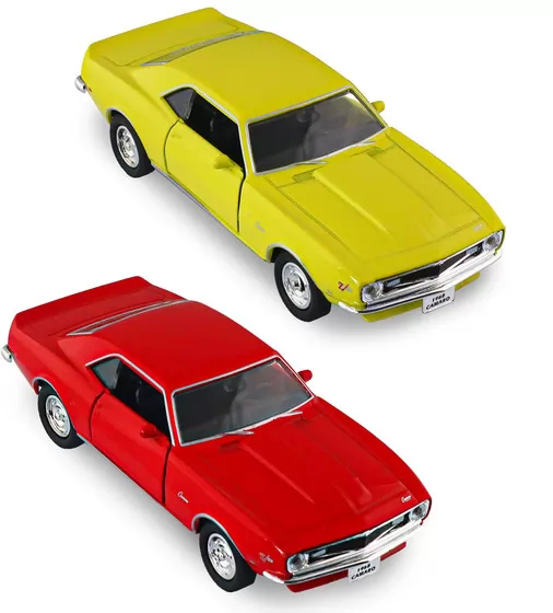 Автомодель - Chevrolet Camaro Z28 1968 (красный, желтый) - 250384W_7.jpg - № 7