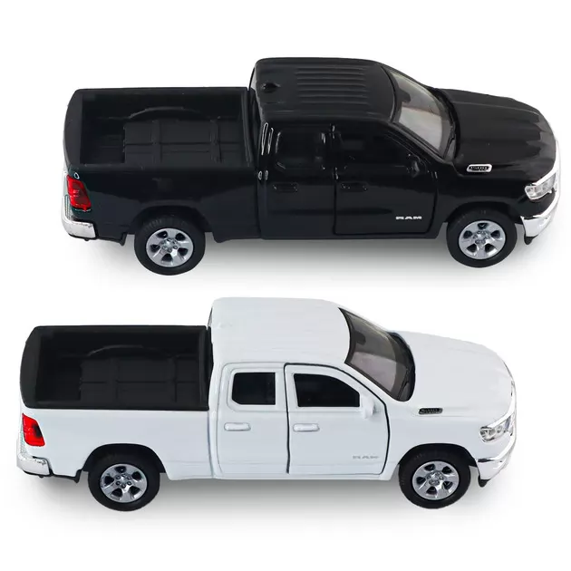 Автомодель - RAM 1500 2019 (белый, черный)