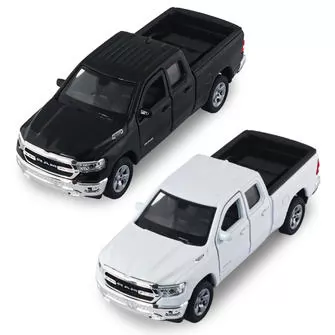 Автомодель - RAM 1500 2019 (белый, черный)
