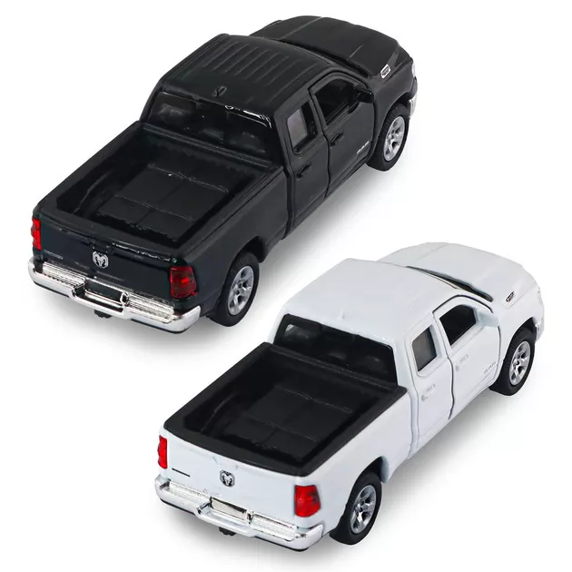 Автомодель - RAM 1500 2019 (белый, черный)