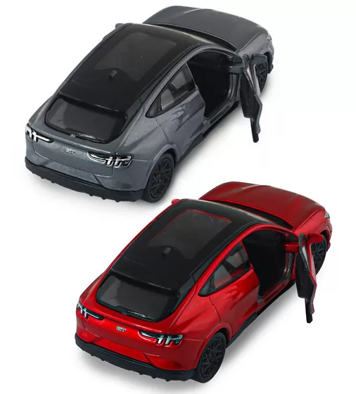 Автомодель - Ford Mustang Mach-E GT 2023 (красный, серебристо-серый) - 250387W_10.jpg - № 10
