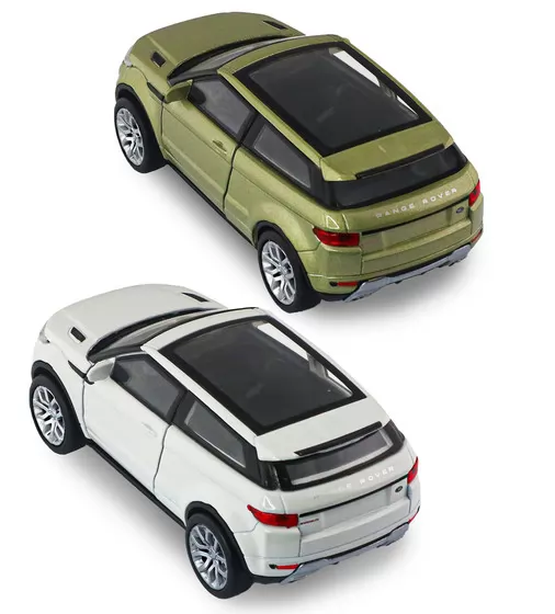 Автомодель - Land Rover Range Rover Evoque (белый, зеленый) - 250388W_3.jpg - № 3