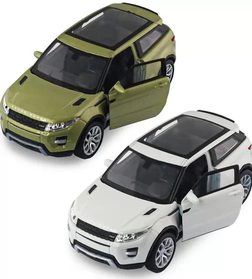 Автомодель - Land Rover Range Rover Evoque (белый, зеленый) - 250388W_9.jpg - № 9