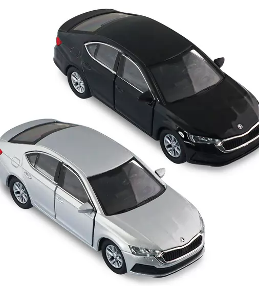Автомодель - Skoda Octavia (черный, серебристый) - 250389W_7.jpg - № 7