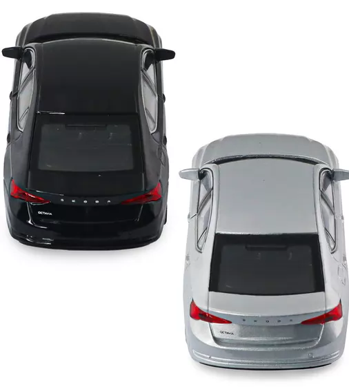 Автомодель - Skoda Octavia (черный, серебристый) - 250389W_4.jpg - № 4
