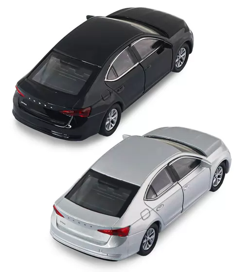 Автомодель - Skoda Octavia (черный, серебристый) - 250389W_5.jpg - № 5