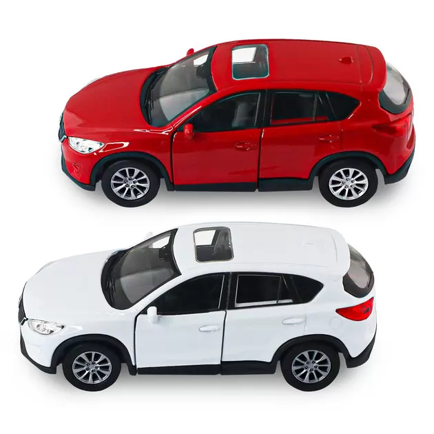 Автомодель - Mazda CX-5 (красный, белый)