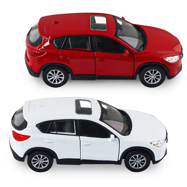 Автомодель - Mazda CX-5 (красный, белый)