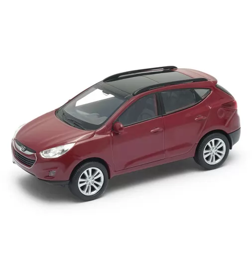 Автомодель - Hyundai Tucson IX35 (серебристо-серый, красный металлик) - 250391W_2.jpg - № 2