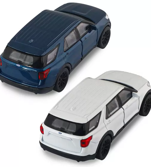 Автомодель - Ford Explorer 2023 (перламутрово-белый, голубой металлик) - 250392W_5.jpg - № 5