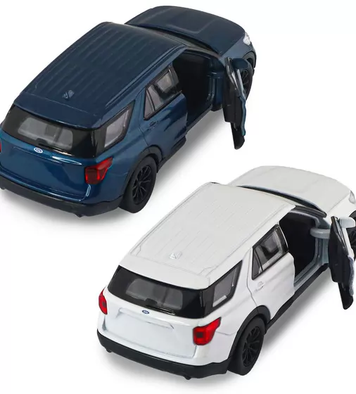 Автомодель - Ford Explorer 2023 (перламутрово-белый, голубой металлик) - 250392W_10.jpg - № 10
