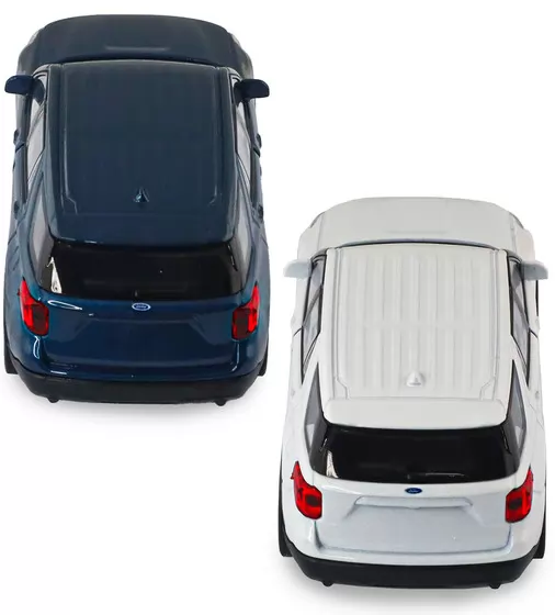 Автомодель - Ford Explorer 2023 (перламутрово-белый, голубой металлик) - 250392W_4.jpg - № 4