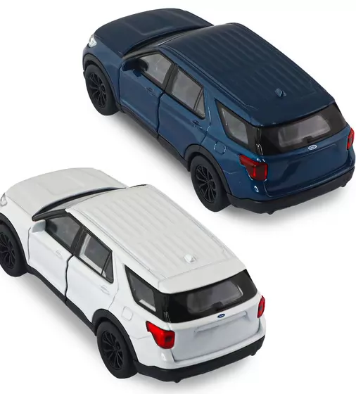 Автомодель - Ford Explorer 2023 (перламутрово-белый, голубой металлик) - 250392W_3.jpg - № 3