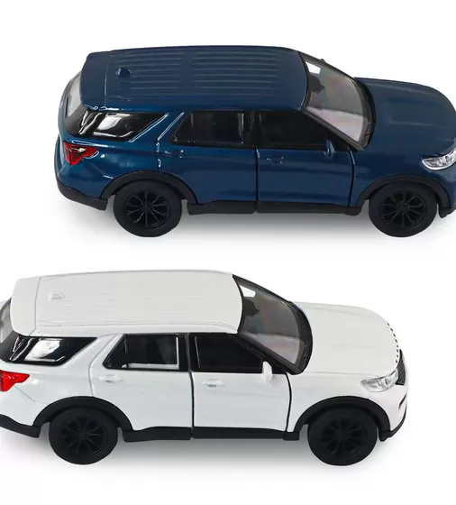 Автомодель - Ford Explorer 2023 (перламутрово-белый, голубой металлик) - 250392W_6.jpg - № 6