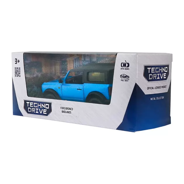 Автомодель – Ford Bronco Badlands (синий)
