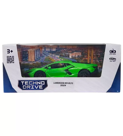 Автомодель – Lamborghini Revuelto 2024 (зеленый) - 250934U_13.jpg - № 13