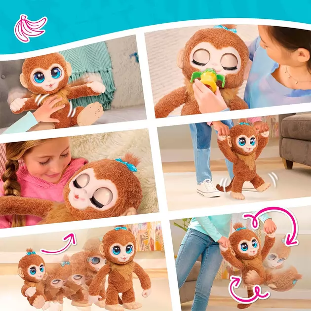 Интерактивная игрушка Furreal – Игривая обезьянка Арахис