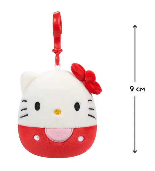 Мягкая игрушка на клипсе Squishmallows - Хеллоу Китти (9 cm) - SQSN00270_2.jpg - № 2