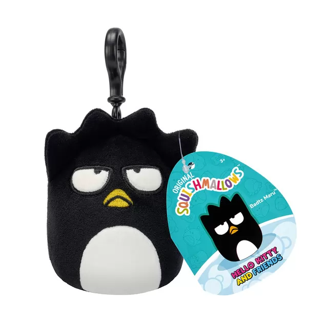Мягкая игрушка на клипсе Squishmallows - Бадц-Мару (9 cm)
