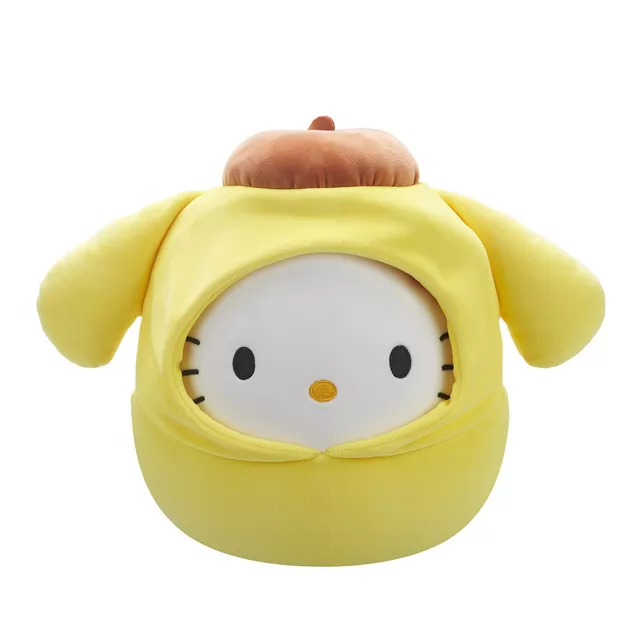 Мягкая игрушка Squishmallows - Хеллоу Китти в образе Помпомпурин (20 cm)