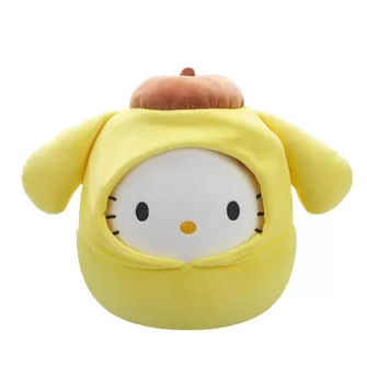 Мягкая игрушка Squishmallows - Хеллоу Китти в образе Помпомпурин (20 cm)
