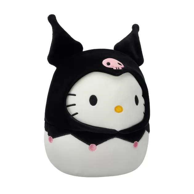 Мягкая игрушка Squishmallows - Хеллоу Китти в образе Куроми (20 cm)