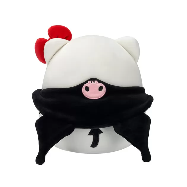 Мягкая игрушка Squishmallows - Хеллоу Китти в образе Куроми (20 cm)