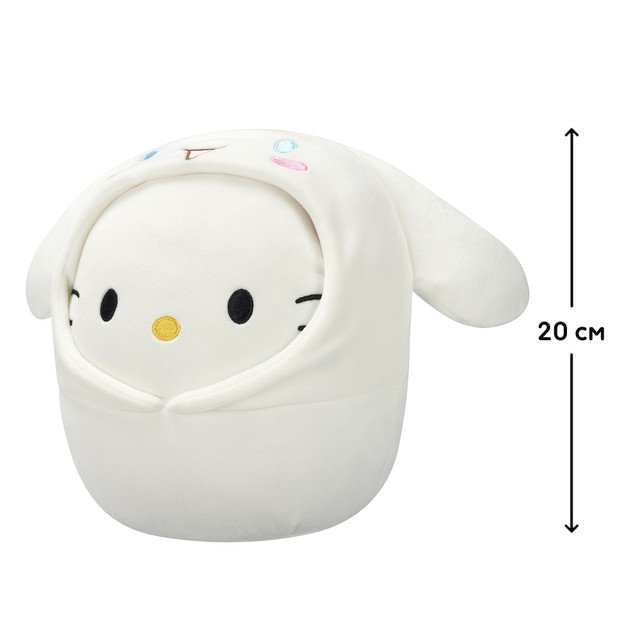 Мягкая игрушка Squishmallows - Хеллоу Китти в образе Синнаморолл (20 cm)