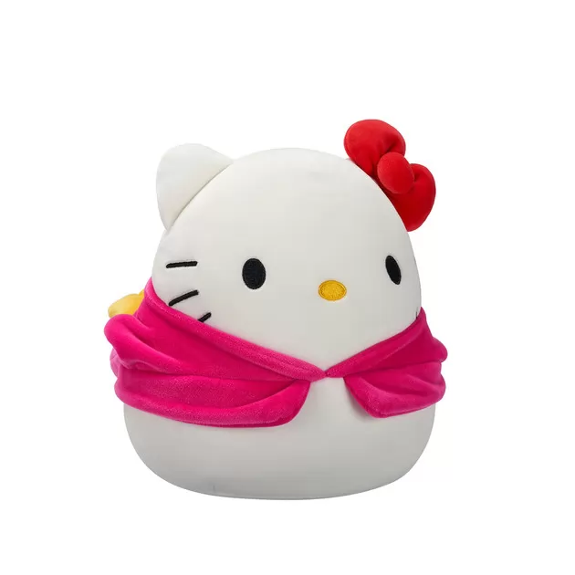 Мягкая игрушка Squishmallows - Хеллоу Китти в образе Моя Мелоди (20 cm)