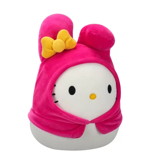 Мягкая игрушка Squishmallows - Хеллоу Китти в образе Моя Мелоди (20 cm) - SQSN00390_6.jpg - № 6