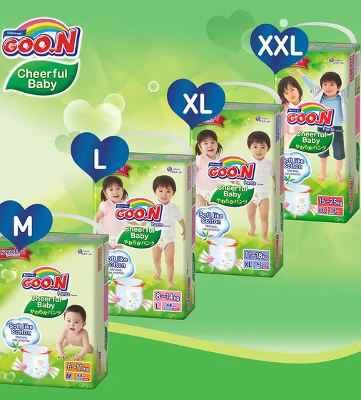 Трусики-Подгузники Cheerful Baby Для Детей (Xl, 11-18 Кг, 42 Шт) - 853882_6.jpg - № 6