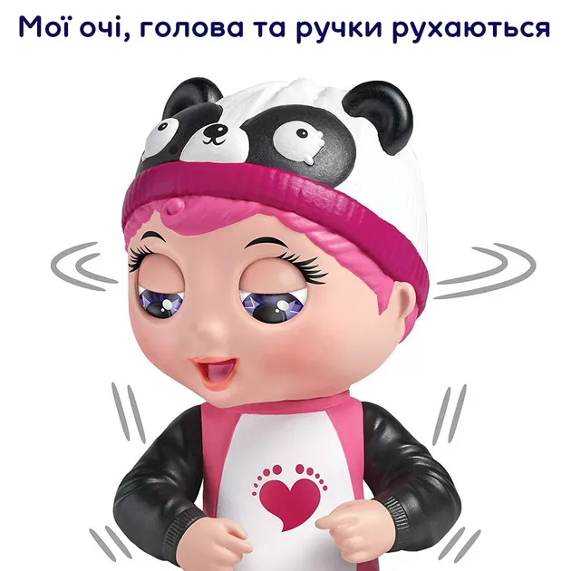 Интерактивная Ручная Кукла Tiny Toes – Габби Панда