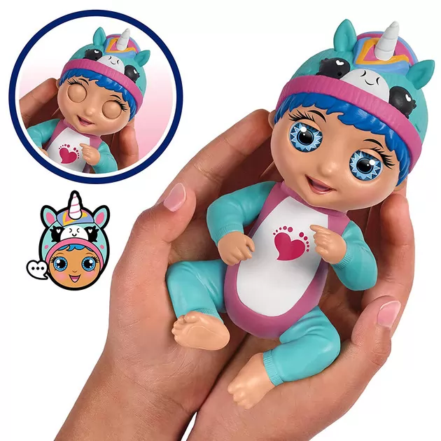 Интерактивная Ручная Кукла Tiny Toes – Луна Единорог