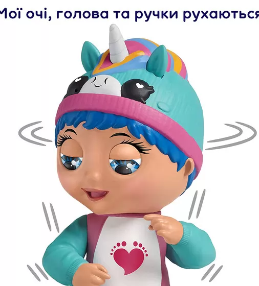 Интерактивная Ручная Кукла Tiny Toes – Луна Единорог - 56083T_2.jpg - № 2
