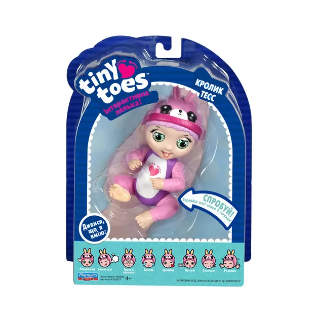 Интерактивная Ручная Кукла Tiny Toes – Тесс Кролик