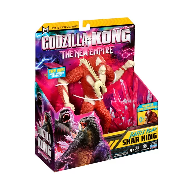 Фигурка Godzilla x Kong - Скар Кинг готов к бою (звук)