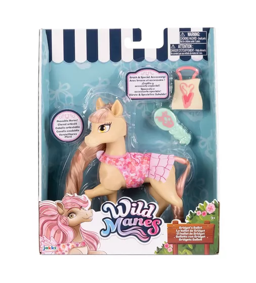Игровая фигурка Wild Manes - Лошадка-балерина Бриджет - 724154_1.jpg - № 1