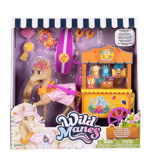 Игровой набор Wild Manes - Пляжный отдых лошадки Бэйли - 723304_1.jpg - № 1