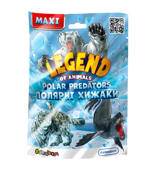 Дисплей стретч-игрушек в виде животного Legend of animals Макси – Полярные хищники (12 шт.) - 102-CN22-CDU_2.jpg - № 2