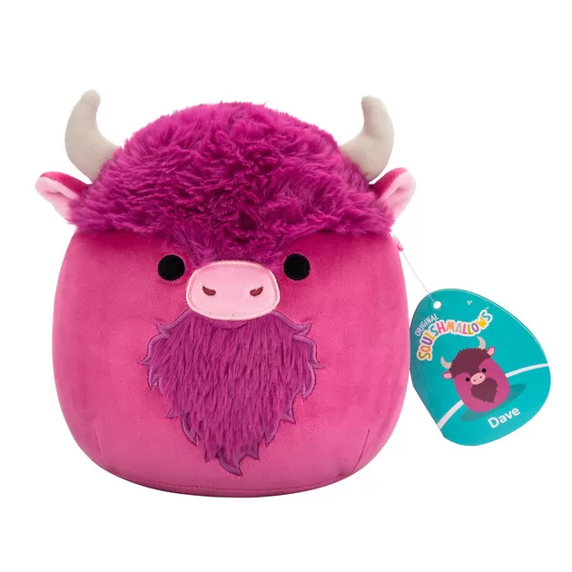 Мягкая игрушка Squishmallows – Бизон Дэйв (19 cm)