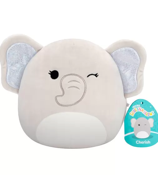 Мягкая игрушка Squishmallows – Слон Чериш (19 cm) - SQCR07029_7.jpg - № 7