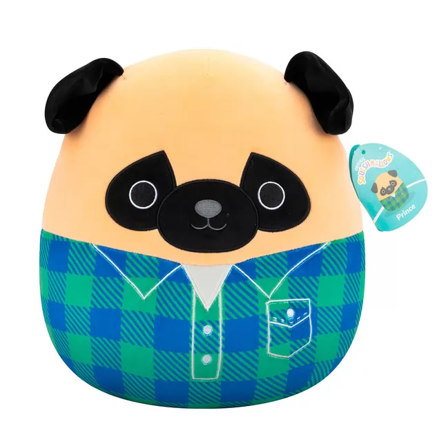 Мягкая игрушка Squishmallows – Мопс Принц (30 cm)