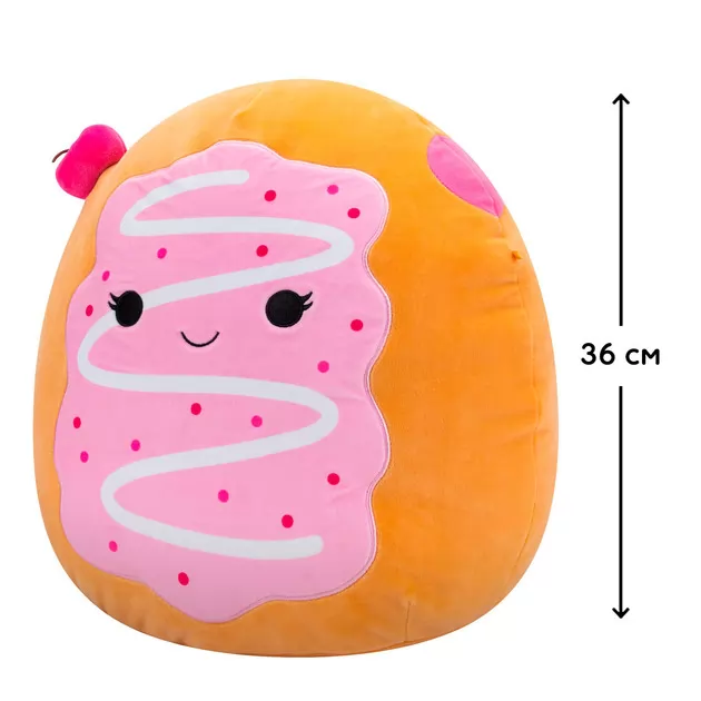 Мягкая игрушка Squishmallows – Вишневый пончик Перл (36 cm)