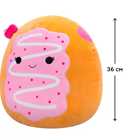 Мягкая игрушка Squishmallows – Вишневый пончик Перл (36 cm) - SQCR06742_2.jpg - № 2