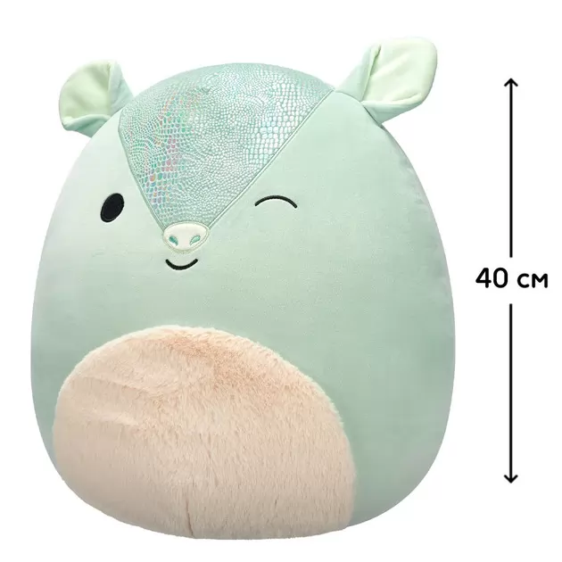 Мягкая игрушка Squishmallows – Броненосец Арилла (40 cm)