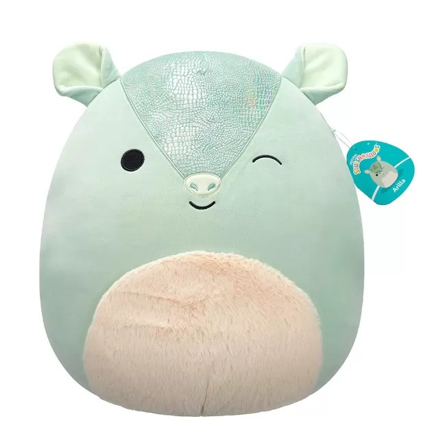 Мягкая игрушка Squishmallows – Броненосец Арилла (40 cm)