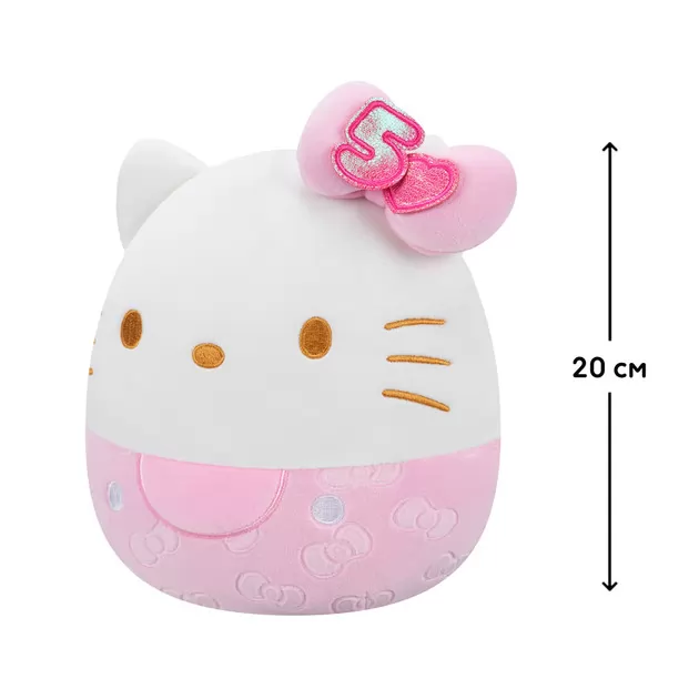 Мягкая игрушка Squishmallows – Хеллоу Китти в розовом (20 cm)