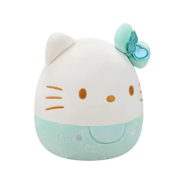 Мягкая игрушка Squishmallows – Хеллоу Китти в изумрудном (20 cm)