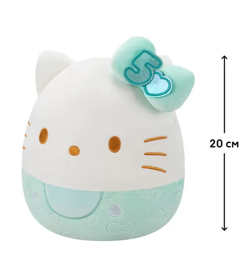 Мягкая игрушка Squishmallows – Хеллоу Китти в изумрудном (20 cm) - SQSN00498_2.jpg - № 2